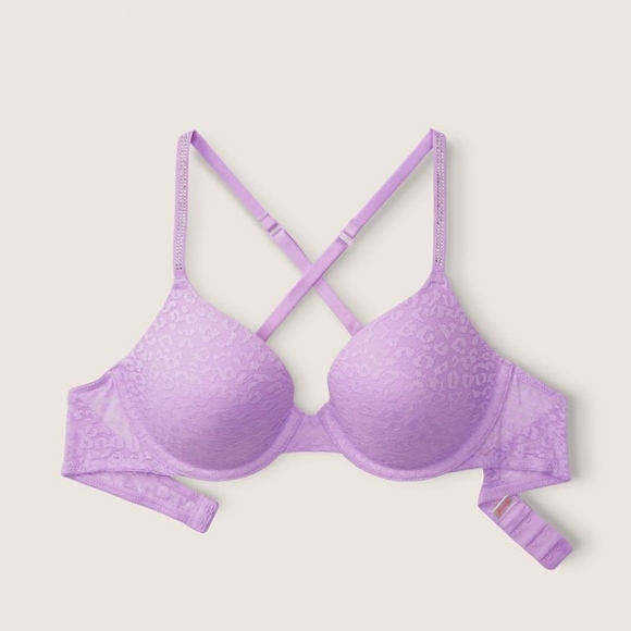 PINK wear everywhere T-shirt bra size 36DDD NWT - Picture 2 of 12